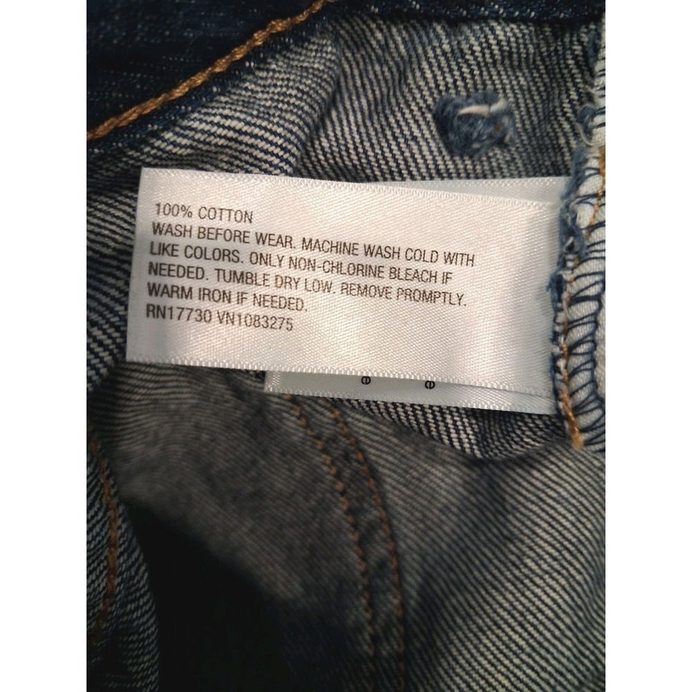 Wide Leg Barrel Jeans Girls Size 14 Relaxed Straight - Picture 6 of 14